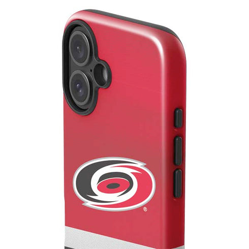 NHL Carolina Hurricanes Jersey iPhone 16 Plus Impact Case